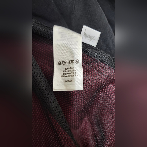 STÜSSY Sherpa Paneled Hooded Jacket Pink (Unisex) - Picture 13 of 14